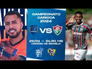 Audax Rio x Fluminense - Campeonato Carioca ao vivo e com imagens