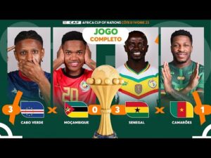 Cabo Verde vence Moçambique e Senegal supera Camarões na Copa Africana de Nações 2023