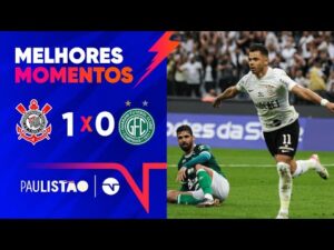 Romero marca um golaço de voleio e Corinthians vence o Guarani por 1 a 0 no Paulistão
