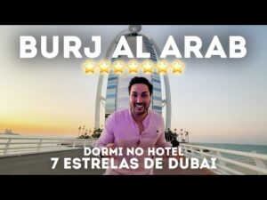 24 HORAS vivendo no ÚNICO HOTEL 7 ESTRELAS do MUNDO - QUANTO CUSTOU UMA NOITE NO BURJ AL ARAB DUBAI?