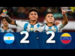 Argentina vs Venezuela | Preolímpico Sudamericano Sub-23 Venezuela 2024 - Resultado do jogo