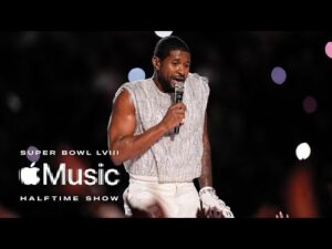 Assista à apresentação de Usher no show de intervalo do Super Bowl transmitido pela Apple Music
