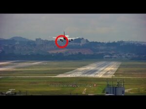 Avião Airbus A319 perde uma roda durante decolagem e realiza pouso de emergência no Aeroporto de Guarulhos