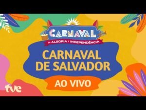 Cobertura ao vivo do Bloco da Capoeira no Carnaval de Salvador pela TVE Bahia