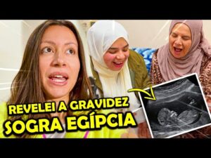 Contei para a minha sogra egípcia sobre a minha gravidez e registrei a reação da família