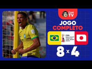 Copa do Mundo de Beach Soccer da FIFA 2024 - Jogo Completo: Brasil x Japão (Quartas de Final)