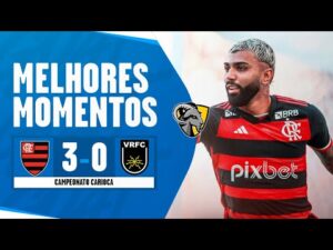 Flamengo vence o Volta Redonda por 3 a 0 no Campeonato Carioca - Melhores Momentos
