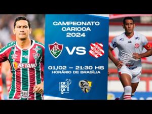 Fluminense x Bangu: Jogo do Campeonato Carioca com transmissão ao vivo e imagens