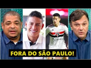 James Rodríguez solicita transferência e confirma saída do São Paulo sem dar retorno; saiba mais!