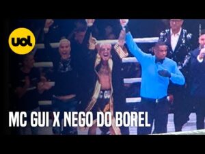 MC Gui dá uma surra em Nego do Borel e agita o público no Fight Music Show 4