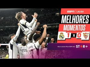 Modric marca um golaço e Real Madrid derrota o Sevilla em uma partida emocionante pela La Liga | Melhores Momentos