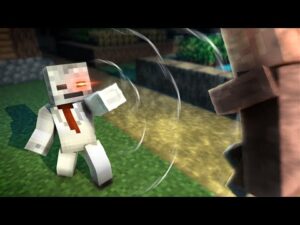 POV 7: Enfrentando o temível Nêmesis do Grox no mundo de Minecraft! | Série animada em 3D