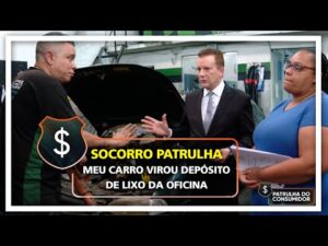 SOCORRO! A patrulha transformou meu carro em um depósito de lixo da oficina!