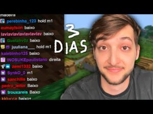 Saí de férias e deixei o chat jogando Minecraft por 3 dias