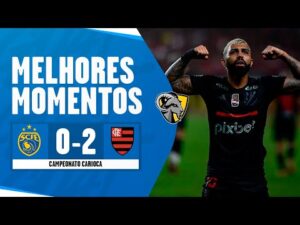 Sampaio Corrêa 0 x 2 Flamengo - Melhores Momentos do Jogo pelo Campeonato Carioca