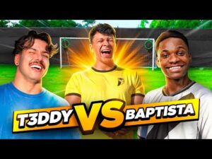 T3DDY ou Baptista: Quem é menos pior no futebol?