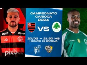 Transmissão ao vivo: Flamengo x Boavista no Campeonato Carioca com imagens