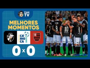 Vasco 0 x 0 Flamengo | Melhores Momentos | 6ª Rodada | Campeonato Carioca 2024