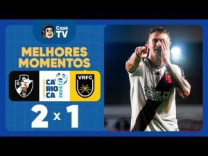 Vasco vence o Volta Redonda por 2 a 1 na 10ª rodada do Campeonato Carioca 2024