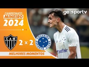 Atlético-MG empata com o Cruzeiro no Campeonato Mineiro: melhores momentos