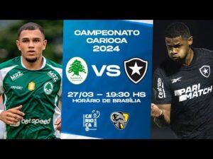 Boavista x Botafogo: Final da Taça Rio do Campeonato Carioca ao Vivo com Imagens