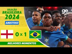 Brasil vence Inglaterra por 1 a 0 em amistoso internacional: melhores momentos