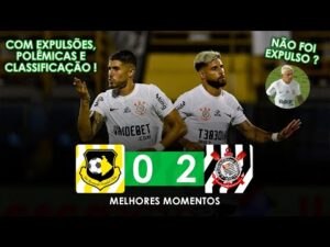 Corinthians vence São Bernardo com duas expulsões e polêmicas, garantindo classificação - 14/03/2024 (COMPLETO) HD
