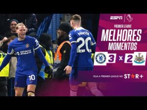 Em jogo de golaços, Chelsea vence o Newcastle no sufoco na Premier League - Melhores Momentos