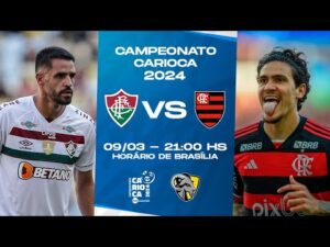 Fluminense vs Flamengo: Semifinal do Campeonato Carioca ao vivo com imagens