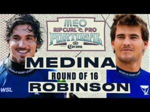 Gabriel Medina enfrenta Jack Robinson na Ronda dos 16 - MEO Rip Curl Pro Portugal 2024