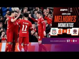 Liverpool atropela o Sparta Praga e conquista vaga às quartas de final da Europa League | Melhores Momentos