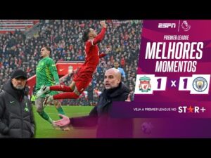 Liverpool e Manchester City empatam em jogo eletrizante na Premier League com muitos lances emocionantes