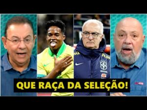 O Dorival está resgatando a dignidade da Seleção! O Brasil mostrou vergonha em empate de 3 a 3 com a Espanha