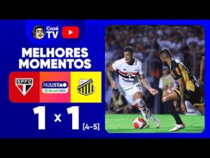 São Paulo 1 (4) X (5) 1 Novorizontino | Melhores Momentos | Quartas de Final | Campeonato Paulista 2024