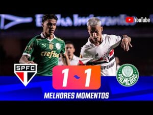 São Paulo empata com Palmeiras em jogo da 11ª rodada do Paulistão 2024