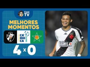 Vasco goleia Portuguesa por 4 a 0 e mostra todo seu poder no Carioca 2024