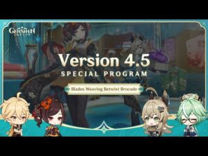 Version 4.5 Special Program Announcement | Genshin Impact