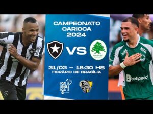 Assista à final da Taça Rio entre Botafogo e Boavista ao vivo com imagens!