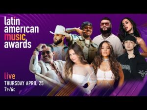 Assista a transmissão ao vivo do Latin AMAs de 2024