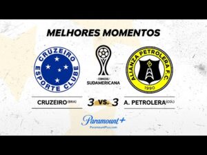 Assista ao jogo completo: Cruzeiro 3 x 3 Alianza Petrolera na CONMEBOL SUDAMERICANA 2024