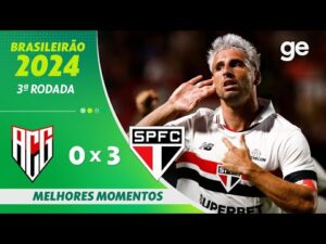 Atlético-GO 0 x 3 São Paulo: Melhores momentos da partida válida pela 3ª rodada do Brasileirão 2024