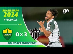 Cuiabá 0 x 3 Atlético-MG - Melhores Momentos - 4ª Rodada do Brasileirão 2024
