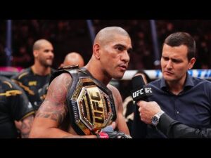 Entrevista exclusiva realizada pelo Octógono com o lutador Alex 'Poatan' Pereira no UFC 300