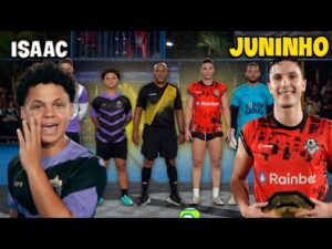 ISAAC XAVIER vs JUNINHO MANELLA!! O MAIOR X1 DA INTERNET!!