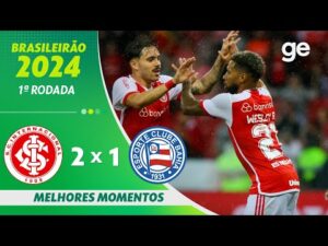 Internacional 2 x 1 Bahia | Melhores Momentos | 1ª Rodada do Campeonato Brasileiro 2024