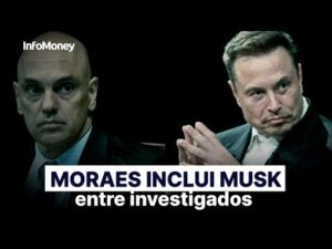 Ministro Moraes inclui Elon Musk entre investigados no inquérito das fake news