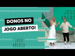 Neto vai ao programa Jogo Aberto, anuncia novidade no quadro Apito Final e diverte-se com Renata Fan