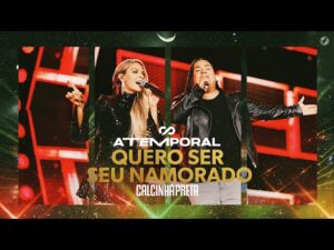 Show ao vivo da banda Calcinha Preta cantando a música 'Quero Ser Seu Namorado' em Salvador
