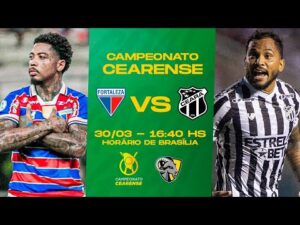 Transmissão ao vivo da final do Campeonato Cearense entre Fortaleza e Ceará com imagens