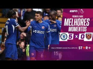 Chelsea goleia West Ham com brilho de Jackson e assistência de Thiago Silva | Melhores Momentos